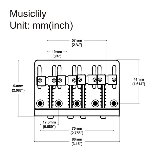 Musiclily MX1894BK фото 3