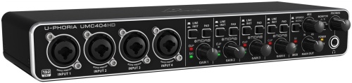 Behringer UMC404HD - аудиоинтерфейс, 4 входа, 4 выхода, микр. пред. MIDAS фото 2